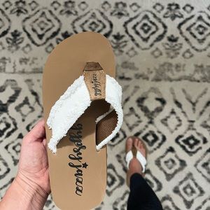 Gypsy jazz flip flops